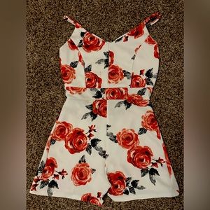 Small Floral Romper from Almost Famous